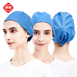 Hubei Haixin Infirmière Jetable PP Médecin Casquette Chirurgicale Hôpital Casquettes <span class=keywords><strong>De</strong></span> Travail Rubans Attachés Chapeau Non Tissé Foulard <span class=keywords><strong>Grossiste</strong></span> - Product Image 1