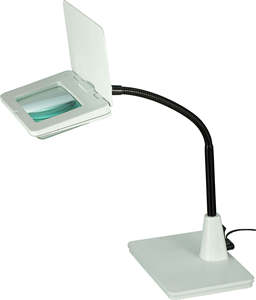 Professional Close <b>Work</b> <b>LED</b> Illuminated Tabletop Magnifying Lamp Lampe Desk Type <b>LED</b> Magnifying Lamp - Product Image 1