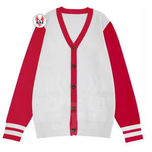 เดลต้า |   ซิกมา |   เสื้อคลุมไหมพรมปักลาย Theta Soror ประดับมุกอะคริลิกสำหรับผู้หญิง |   เสื้อคาร์ดิแกนปักลายแบบสั่งทำสำหรับสุภาพสตรีของชมรมนักศึกษาหญิง - Product Image 3