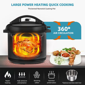 Olla a Presión Eléctrica de Alta Calidad al Mejor Precio ML100A-M01 de 6 Litros, 18 en 1, con Certificación ETL - Product Image 3