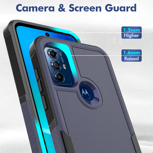 Fabricante gran oferta funda resistente a prueba de caídas que disipa los golpes protección de 2 capas para <span class=keywords><strong>Motorola</strong></span> G play 2023 defender Survivor - Product Image 3