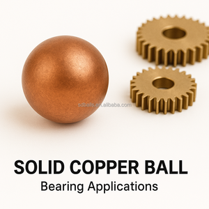 Billes de cuivre pur à 99,9 % SDBALLS 3,75 mm 3,5 mm 3,25 mm 3,0 mm 2,75 mm Grade G100-G1000 Dureté HV40-120 - Product Image 4