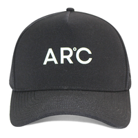 HS41 Gorra de Béisbol Impermeable de 5 Paneles con Impresión de PVC Personalizada al por Mayor, Gorra Deportiva Unisex con Perforación Láser para Senderismo y Navegación al Aire Libre