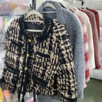 Vente en gros de manteaux d'hiver d'occasion en balles, vestes pour femmes de seconde main, lots mixtes en vrac