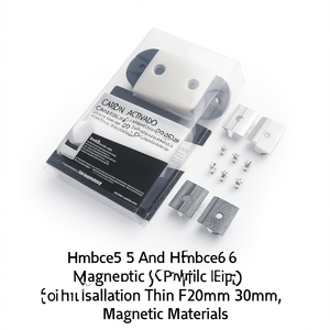 Conjunto de clips magnéticos Hmbce5 5 y Hmbce6 6 para instalación en perfiles delgados de 20 mm y 30 mm - Product Image 3