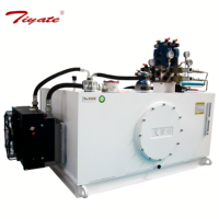Groupe de vannes de régulation multi-circuits, pompe à piston à déplacement variable, refroidie par air, pour groupe hydraulique de turbine de centrale électrique