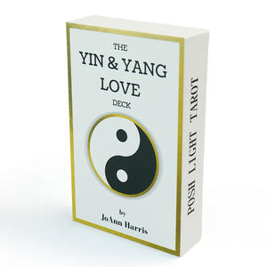 คุณภาพสูงกำหนดเองเป็นมิตรกับสิ่งแวดล้อมทนทานแบบพกพากระดาษหยิน-หยางไพ่ทาโรต์โลโก้ส่วนบุคคลฝาปิดกล่องไพ่ทาโรต์ - Product Image 3