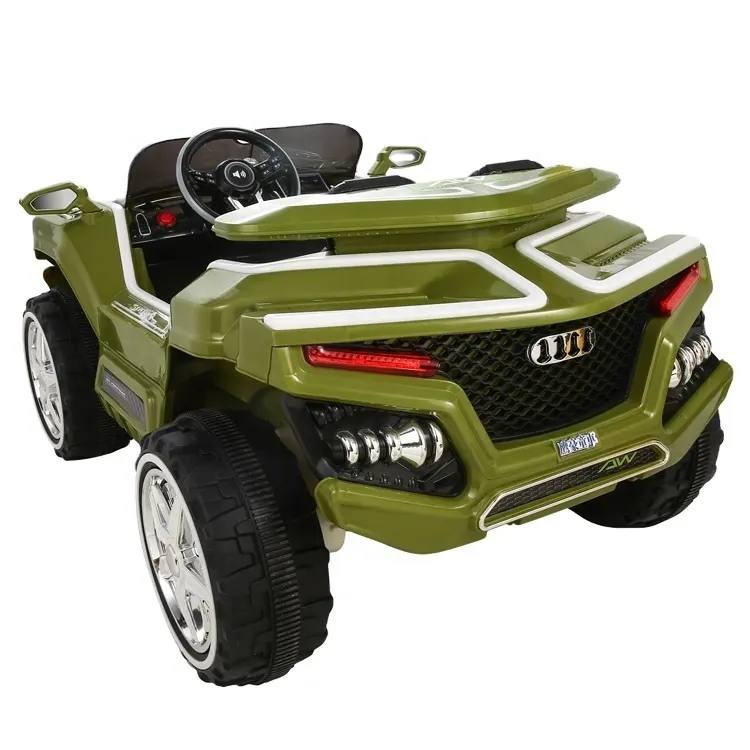 4 wheels 2 seats 2.4G remote control electric plastic kids ride on toy car