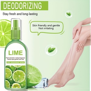 Deodorante Spray per Piedi Cool Lime 80Ml Protezione Antibatterica Asciugatura Rapida Formula Delicata Rinfrescante Tutto il Giorno - Product Image 5
