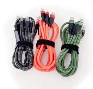 Telefoni cellulari USB <span class=keywords><strong>C</strong></span> cavo ricarica rapida <span class=keywords><strong>3</strong></span> in 1 universale Smart Micro USB cavo di ricarica lungo USB cavo caricatore USB - Product Image 5