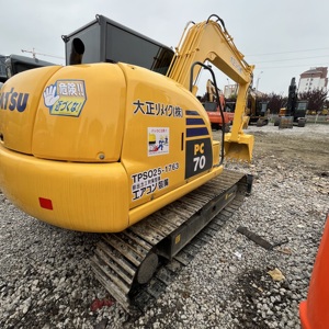 Excavadora Usada Komatsu PC70 PC70-8 de Segunda Mano a Precio Económico, Buen Rendimiento, en Stock para la Venta - Product Image 6
