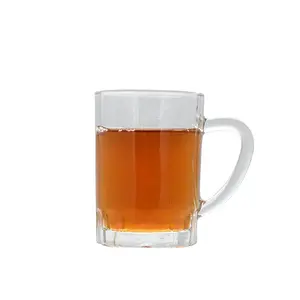 Taza de café y té de cristal personalizada, precio barato, taza de té de vidrio árabe con mango
