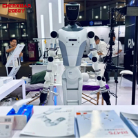 Robot Humanoide de Servicio con Ruedas, Robot Humanoide con Base de Ruedas Impulsado por IA, Robot Humanoide Móvil Inteligente