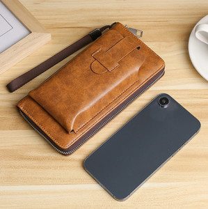 Nouveauté <span class=keywords><strong>Portefeuille</strong></span> long pour <span class=keywords><strong>portefeuille</strong></span> <span class=keywords><strong>Portefeuille</strong></span> multifonction en cuir PU avec sac de <span class=keywords><strong>rangement</strong></span> pour téléphone portable Grand porte-cartes à monnaie - Product Image 5