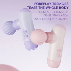 Hot Sale Massage Gun <b>Vibration</b> Sex Toy Breast Sucking Toy Suck Masturbation Device Tease Adult Sex Toys - Product Image 4