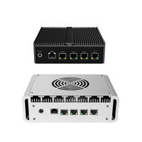 BKHD ODM VPN G30W G31F Quad Core Fansless Avec Ventilateurs Routeur Souple Celeron J6412 4x2.5G Lan Firewall HDMI Mikrotik Pfsense Server