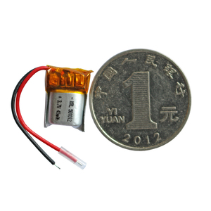 แบตเตอรี่ลิเธียมไอออนแบบชาร์จได้ รุ่น 501015 ความจุ 50mAh ขายส่งจากโรงงาน ได้รับการรับรองมาตรฐาน CE/RoHS อัตราการคายประจุสูง 1C~15C 3.7V-4.2V ใช้งานได้ 500 รอบ - Product Image 1