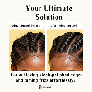Gel coiffant pour les bords, tenue extrême, marque privée OEM/ODM, sans étiquette, logo personnalisé, tenue forte, pour cheveux 4c, coiffage des cheveux, MOQ - Product Image 4