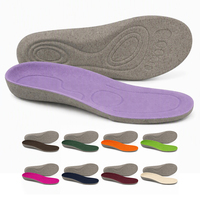 Semelles Ergonomiques en PU avec Supports d'Archéterie et Absorption des Chocs, Inserts Orthopédiques Respirants en Nid d'Abeille pour Chaussures de Travail