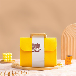 Big Capacity <b>Handbag</b> Felt Shoulder Daily Bag - Product Image 1