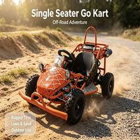 Kart de course 24V pour enfants, tout-terrain (intérieur/extérieur), type buggy de plage/dune, pour parcs d'attractions, centres commerciaux et location