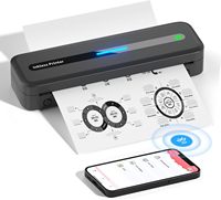 Phomemo Impresora portátil M832 300dpi Térmica inalámbrica para viaje Impresora sin tinta Soporte 8,5 ''X 11'' Carta de EE. UU. y papel A4