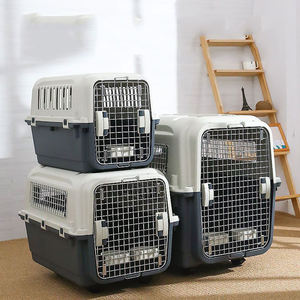 กรงสุนัขและแมวสุนัขขนส่งสัตว์เลี้ยงที่ผ่านการรับรองจากสายการบิน - Product Image 1