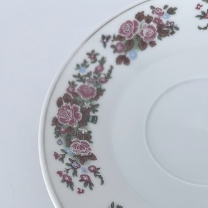 Ceramic Floral Decal Coffee Cup and Saucer Set High Temperature Resistant Suitable for Household Daily <strong>Drinking</strong> &amp; Afternoon Tea - Product Image 6