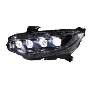 Phare avant de voiture séquentiel à 4 portes de qualité originale 2016-up, phare avant à Led complet pour Honda Civic Bugatti style - Product Image 3