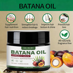 Huile de Batana Naturelle Pure à 100% de Marque Privée, <span class=keywords><strong>Masque</strong></span> Capillaire Nourrissant et Réparateur <span class=keywords><strong>Anti</strong></span>-<span class=keywords><strong>Chute</strong></span> pour la Croissance et le Soin des <span class=keywords><strong>Cheveux</strong></span> - Product Image 4