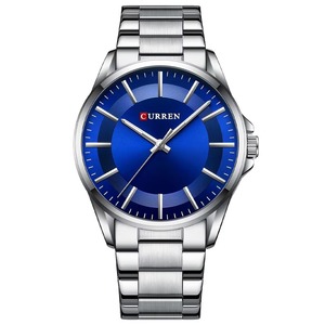 Montre à quartz pour homme, rétro, en acier inoxydable, grand cadran, sportive, étanche, légère, tendance - Product Image 4
