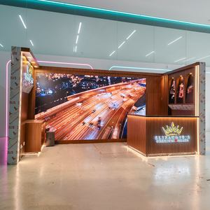 Stand de Exhibición Modular Personalizado IZEXPO, Reutilizable y Desplegable, con Pantalla LED y Zona de Demostración de Productos - Product Image 1