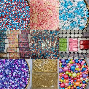 Perles de sucre comestibles, confettis, billes de bonbons, perles solides, 1 kg, pour la décoration de gâteaux et pâtisseries - Product Image 6