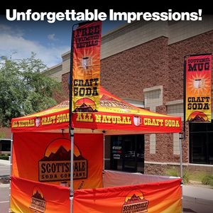 Tente de plage pliante pop-up à logo personnalisable pour la publicité et la promotion lors de salons professionnels, en tissu Oxford 600D - Product Image 5