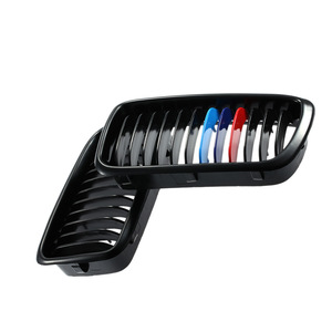 Parrilla Delantera BMW E38 en Negro Mate Estilo M de Plástico ABS para Actualización Retrofit Serie 7 1999-2001 - Product Image 2