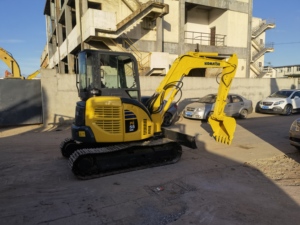 Excavadora Usada Original de Japón, Komatsu PC55mr, Mini Excavadora PC55, Excavadora Hidráulica de 5 Toneladas en Venta - Product Image 5