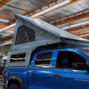 Auvent de camionnette modulaire à toit rigide, aménagement intérieur personnalisable avec cuisine optionnelle, modules de rangement et de couchage - Product Image 5