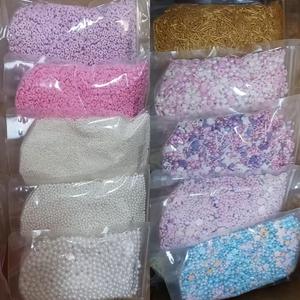 Perles de sucre comestibles pour pâtisserie, billes de bonbons solides, décorations pour gâteaux, or comestible, 1 kg, pour la décoration de gâteaux - Product Image 2
