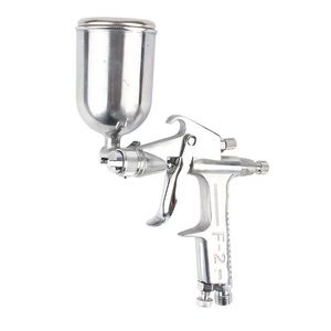 Pistola de Pulverización Neumática <span class=keywords><strong>Auarita</strong></span> F-3 con Boquilla de 1.0 mm y Vaso de 125 cc para Pintura de Acabado Automotriz y DIY - Product Image 2