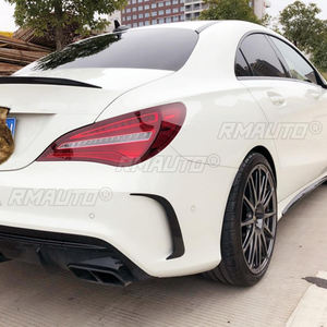 Kit de garnitures de carrosserie pour séparateur de pare-chocs arrière, aileron latéral et aérateur pour Mercedes-Benz Classe CLA C117 CLA200 260 AMG 2013-2019 - Product Image 6