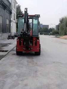 Cheap Price 3500 kg WZ35-10 Backhoe Loader Rated Load 1 Ton <b>Small</b> Two Headed Heart H-shaped Legs Excavator Loader - Product Image 6