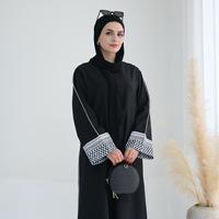 Abaya Aïd Bien Conçue par le Fabricant, Robes Musulmanes de Dubaï, Robes pour Femmes, Abaya Musulmane Femme Ramadan 2024