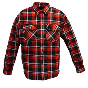 Latest Premium Quality Motorbike Men's Cotton Flannel Fully Lined Protective <b>Shirt</b> Aramid Motorcycle <b>Shirts</b> Reasonable Price OEM - Product Image 1