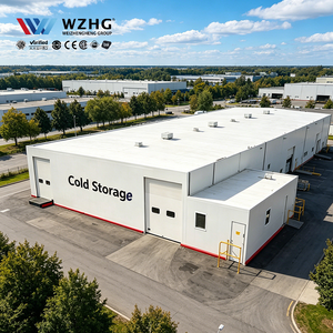 Cold <b>Chain</b> Logistics Building High Efficient Pu Sandwich Panel Engineering Solution Wide Span Estate Developer - Product Image 1