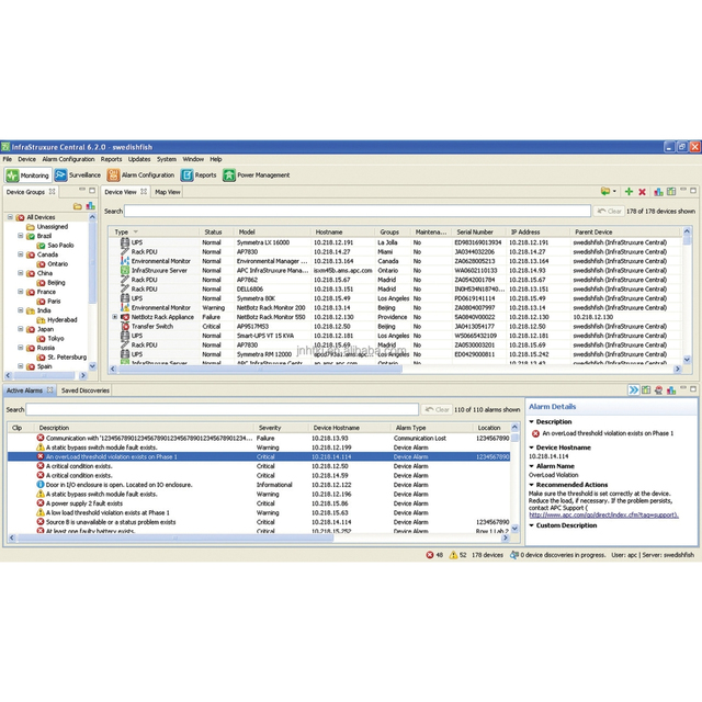 APC AP9470 Monitoring and Control Data Center Expert Data Center Expert Standard Appliance 9.55 kg Data Center Monitoring