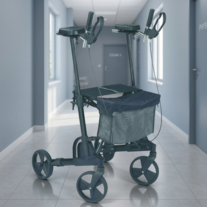 Functional Aluminum Drive Rollator Safe High Quality 16" <b>Seat</b> Width 48cm <b>Seat</b> Ground 150kg Capacity Healthcare Supply - Product Image 2