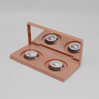 Nouvelles boîtes d'emballage pour faux cils jetables sans colle, paquets de 2/3 paires, boîte cosmétique rectangulaire en plastique pour mascara