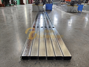 Tố<span class=keywords><strong>c</strong></span> độ cao kim loại Stud và theo dõi cuộn tạo thành máy Omega kênh Stud theo dõi cuộn lạnh tạo thành máy - Product Image 6