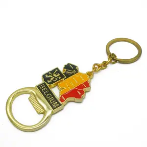 Cadeau de porte promotionnel émail personnalisé adulte souvenirs cadeau porte-clés en métal avec logo personnalisé porte-clés en métal personnalisé