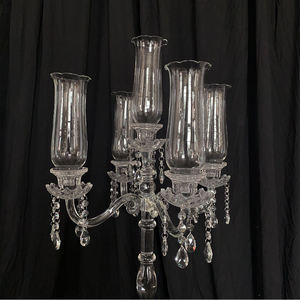 Luxury <b>Glass</b> Candle Holder Home Decor Wedding Ornaments <b>Candlestick</b> Candelabra Wedding Centerpieces - Product Image 4